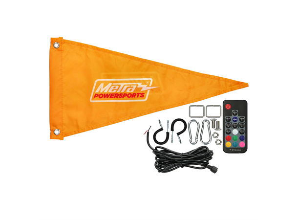 Metra MPS-RGBWHIP4 Vimpel RGB Vimpel/Sikkerhetsflagg