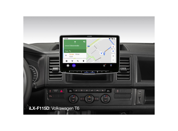 Alpine iLX-F115D Halo 11 11" floating,DAB+, CarPlay, Android Auto