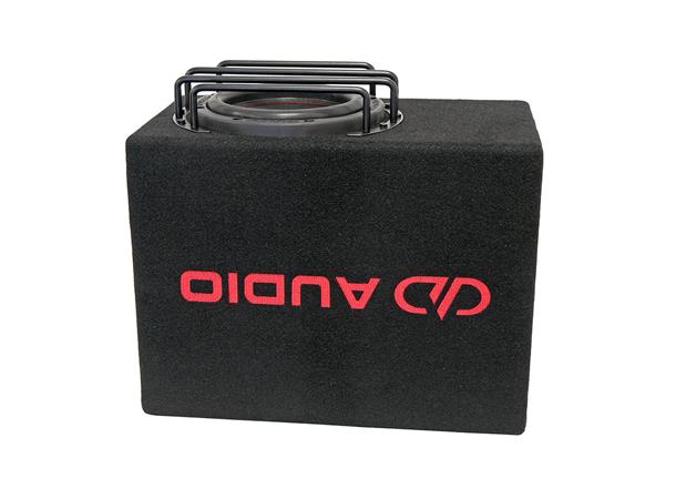 GZ / DD Audio 24V basspakke 6.5" sub i kasse, forsterker, kabelsett