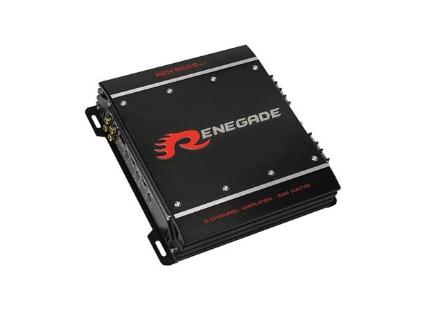 Renegade RBK-550XL basspakke 10" sub i kasse, forsterker, kabelsett