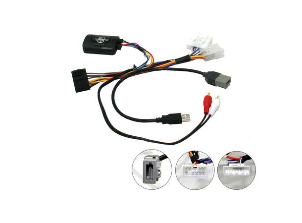 Connects2 Multifunksjonsadapter Aygo/C1/108 (2014-2021) 