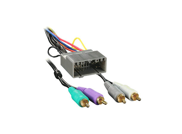 Metra ISO-overgang Chrysler/Dodge 02-07 med aktivt lydsyst. 