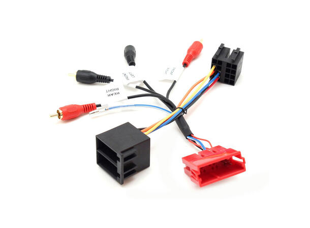 Connects2 Aktivadapter Audi m/mini-ISO og aktivt lydsystem 