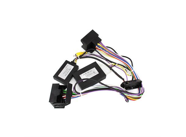 Ryggekameraadapter VW m/RCD/RNS m/aktive hjelpelinjer