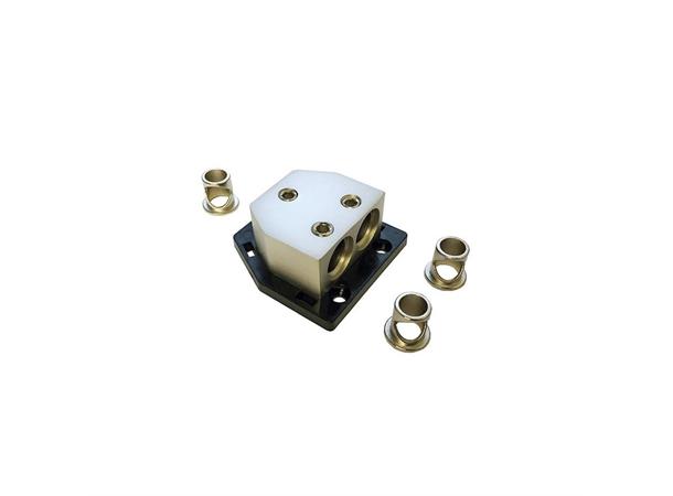 4Connect Fordelingsblokk for strøm 1x50/20mm2 -> 2x50/20mm2 