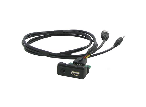 Adapter for å beholde USB/AUX Mazda 2011->