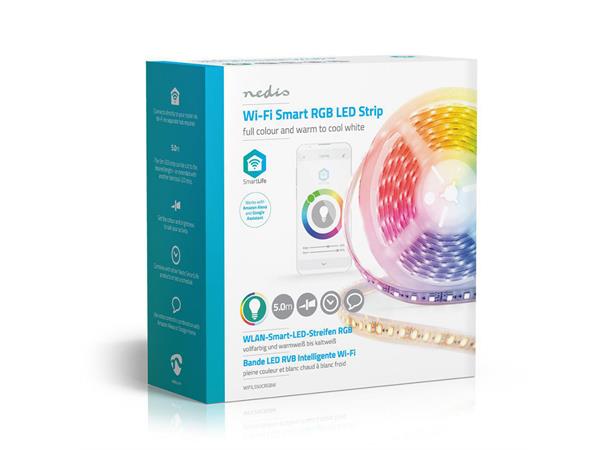 Nedis SmartLife WIFI RGB LED-list 230V, WIFI, 5m, RGB