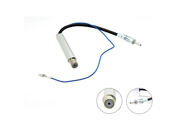 ACV Antenneadapter - beholde FM VW / Audi / Seat / Skoda ->2005 m/ISO 