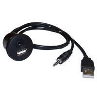 Adapter for å beholde USB/AUX Nissan 2011 ->