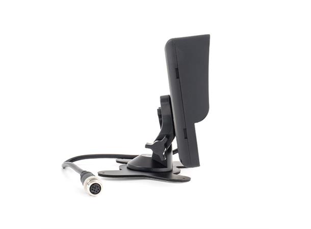 Ampire universal 7" skjerm 2xRCA inngang. 12V-24V 