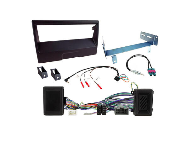 Connects2 1-DIN monteringssett komplett Volvo (2005-2013) u/aktive høyttalere 