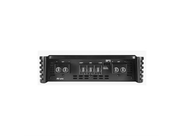 Audison Voce AV uno monoforsterker 1700W RMS. 1 Ohm. Hi-Res Audio 