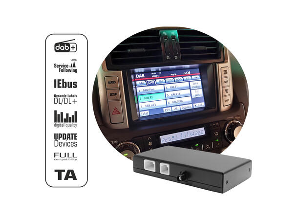 norDAB ND601 DAB+ adapter Toyota/Lexus (2006-2016) 