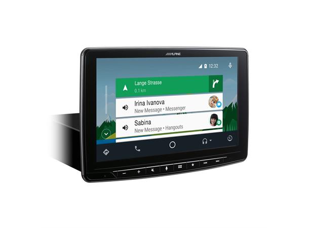 Alpine INE-F904D navigasjon multimedia 9" floating, DAB+, CarPlay, Android Auto