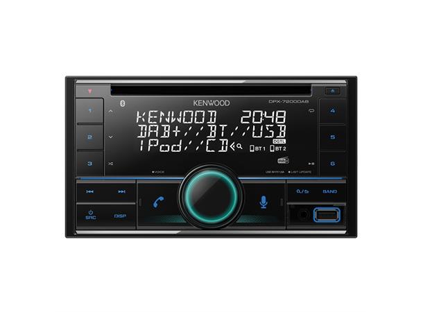 Kenwood DPX-7200DAB DAB+, BT, CD, AUX, USB