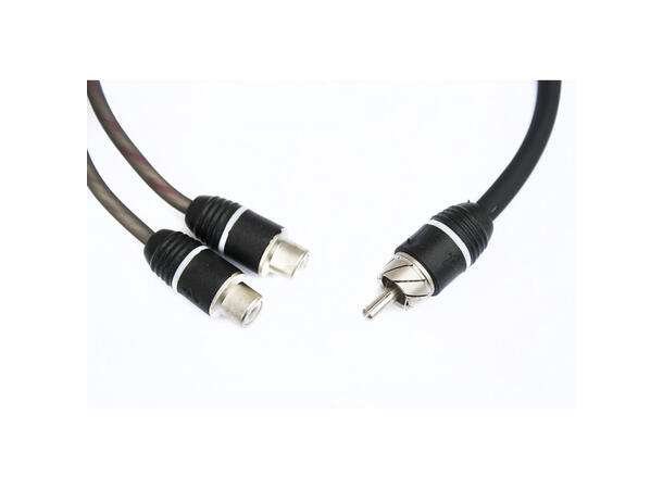 4Connect RCA signalkabel - Y-ledd 2stk, 1 han->2 hun 