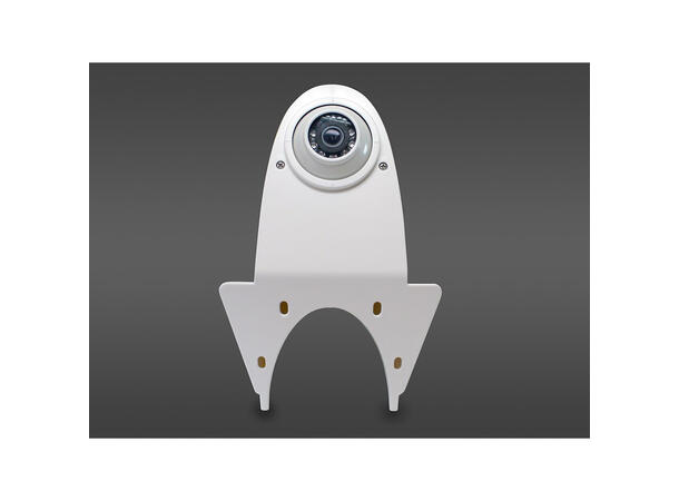 Ampire ryggekamera (CVBS) Universalt kamera for varebiler - hvit 