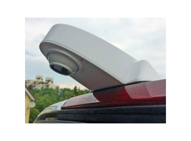 Ampire ryggekamera (CVBS) Universalt kamera for varebiler - hvit 