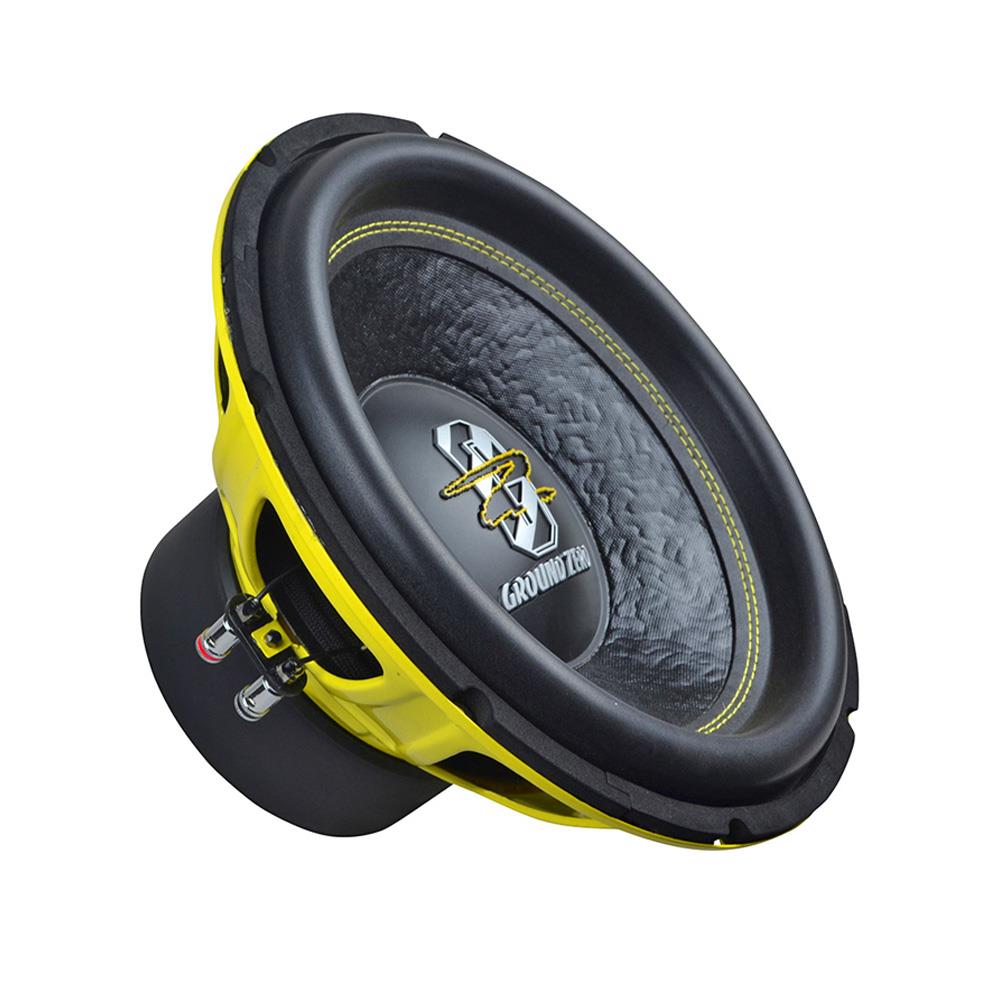 Ground Zero GZIW 12SPL 12" subwoofer 1000W SPL, 2x2 Ohm, KLIPPEL
