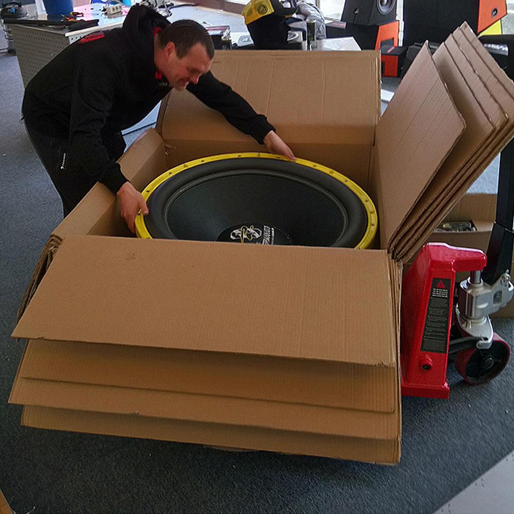 Ground Zero The Germanator 33" subwoofer 15000W RMS, 2x1 Ohm, KLIPPEL