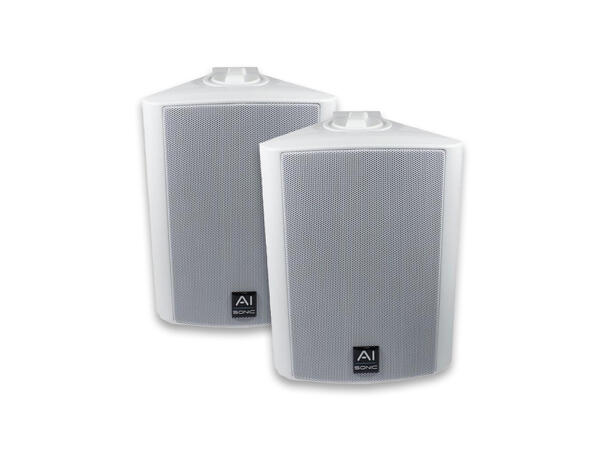 AI-Sonic OD-52W kabinetthøyttalere Hvit, 110W RMS 