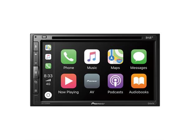 Pioneer AVH-Z5200DAB DAB+, CD/DVD, BT, Android Auto,Carplay++