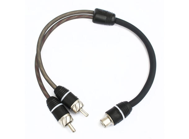4Connect RCA signalkabel - Y-ledd 2stk, 1 hun->2 han 
