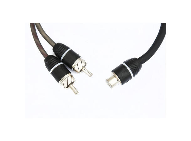 4Connect RCA signalkabel - Y-ledd 2stk, 1 hun->2 han 
