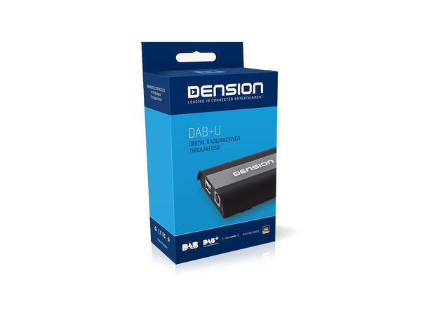 Dension DBU3GEN DAB+ adapter Universalt, for USB-kontakt 