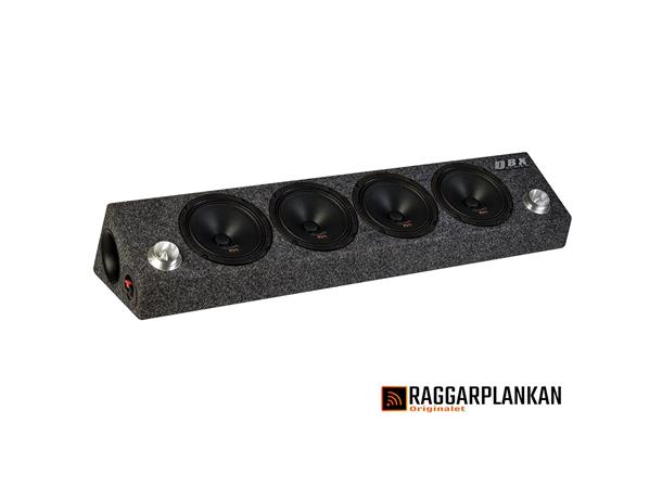 Edge DBX "Raggarplankan" SPL kasse med høyttalere og horn