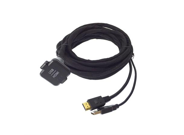 Alpine KCU-315HU USB/HDMI forlenger med lokk