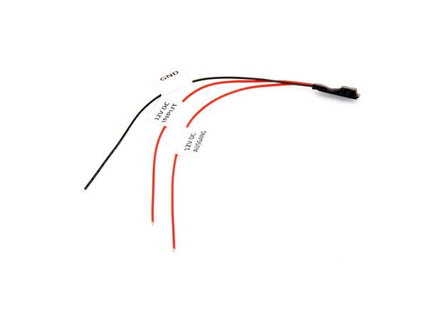 CAS Støyfilter for ryggekamera Fjerner støy fra strømtilførsel 