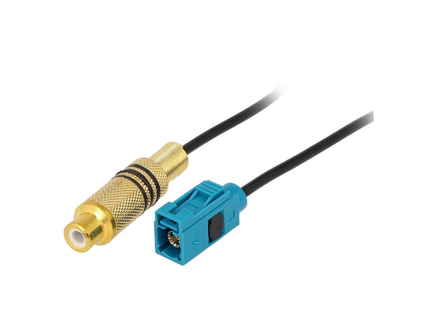 ConnectED Fakra - RCA overgang Fakra (f) <-> RCA (f) 