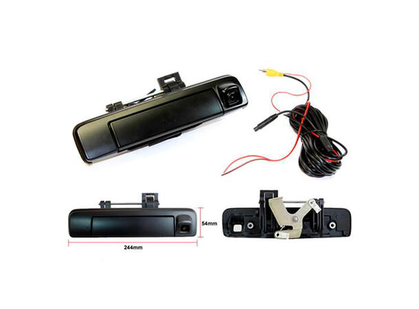 ConnectED Spesialtilp.ryggekamera (CVBS) Isuzu D-max (2012-2019) Sort 