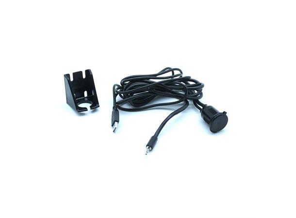 Connects2 USB/AUX Skjøteledning USB/AUX kontakter for innfelling 
