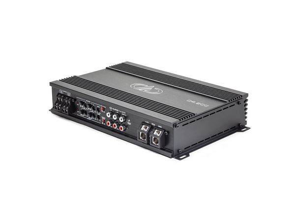 DD Audio D4.200 4-kanals forsterker 4 x 200W RMS i 2 Ohm, Klasse D. 