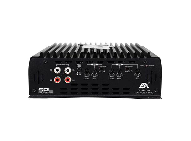 ESX VX1400.4 PRO 4-kanals forsterker 4x350W RMS, 2 Ohm, SPL, Klasse D 