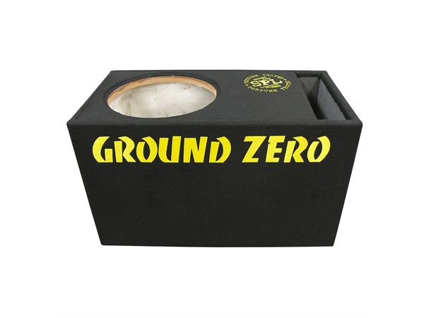 Ground Zero basskasse for 12" element Portet kasse, 80 liter, ekstra solid
