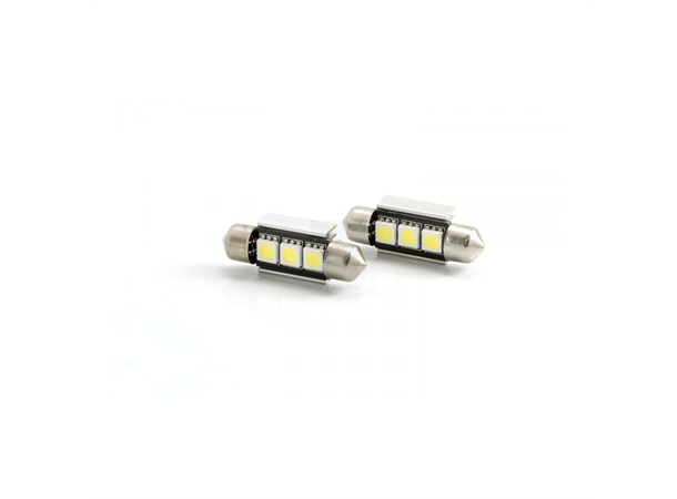 Lumen LED skiltlyspære C5W (39mm) C5W (39mm) Skiltlyspære, Pris per par