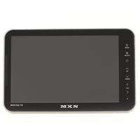 MXN 10Q-TVI 10,1" 4-kanals monitor HD 12/24V, opptil 4 kamera, HD