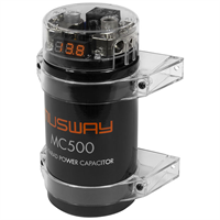 Musway MC500 0,5 Farad kondensator 0,5 Farad kondensator med splittblokk