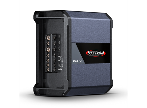 SounDigital SD400.2 EVO4 2 ohm 2x200W, 2Ohm, 2-kanaler