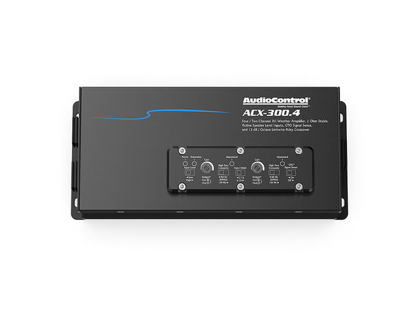AudioControl ACX-300.4 4-kanalforsterker 4x75W RMS, 2 Ohm, IPX6 