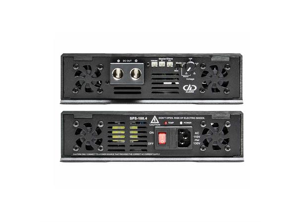 DD Audio SPS 100.4 strømforsyning 230V -> 12V, 100A