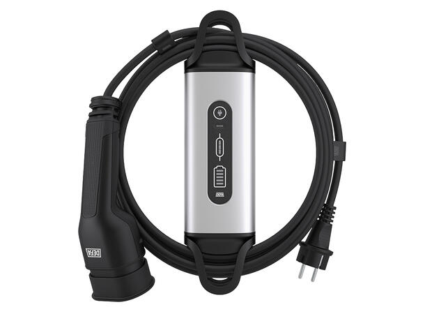 DEFA eMOVE EV bærbar nødlader 230V -> Type 2. Nødlader 