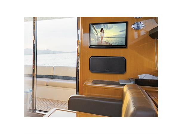 Fusion Sound Panel RV-FS402 Sort Alt-i-ett høyttaler. Sort 