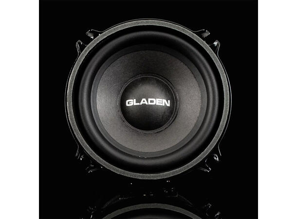 Gladen RS-165.3 G2 6,5" komponentsett 3-veis, 6.5", 120W RMS, RS-serien 