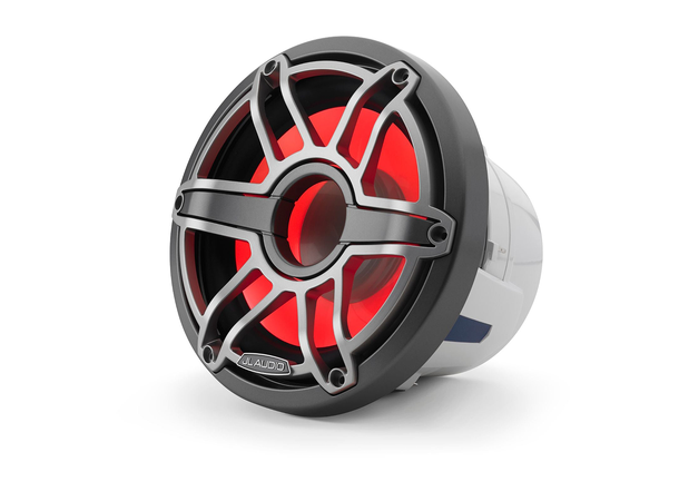 JL Audio M6-8IB-S-GmTi-i-4 subwoofer 8", 200W RMS, 4ohm Titanium Sport LED 