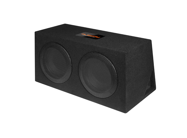 Musway MR206Q subwoofer i kasse 2 x 6.5", 300W RMS