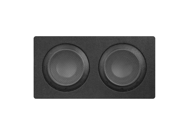 Musway MR206Q subwoofer i kasse 2 x 6.5", 300W RMS